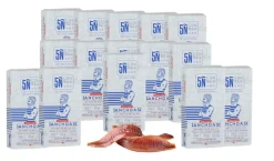 Discount Conservas 5Ñ de Santoña Pack de 10 latas de Anchoas del Cantábrico Oliva Oro 140 ML