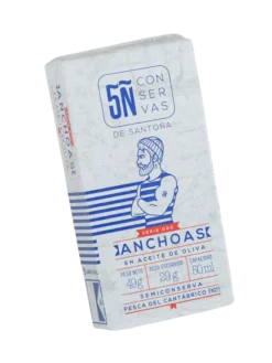 Pack de 15 latas de Anchoas del Cantábrico Oliva Oro 50 ML