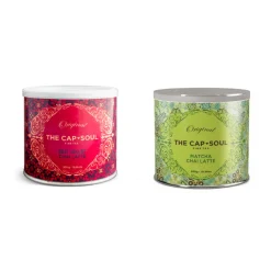 Clearance The Capsoul Pack de 1 Matcha Chai Latte y 1 Red Velvet Chai Latte