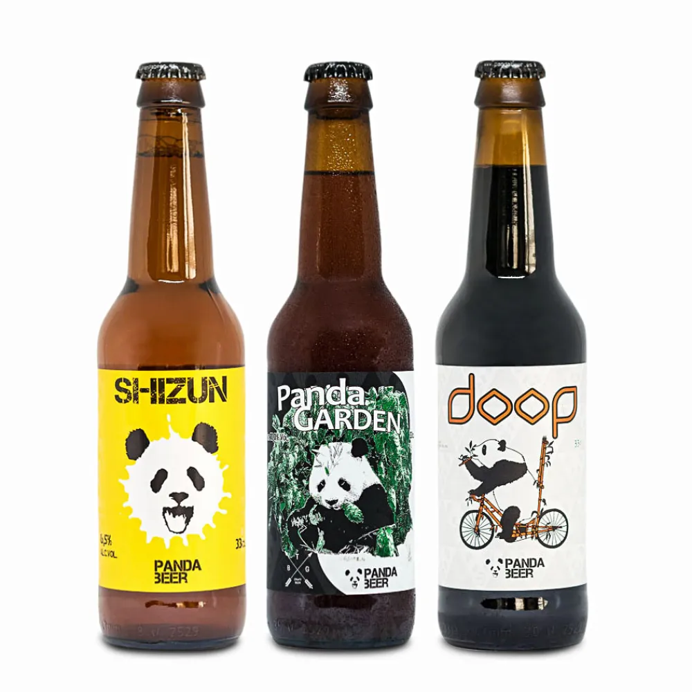 Outlet Panda Beer Pack descubrimiento - Caja de 12 botellas x 33cl