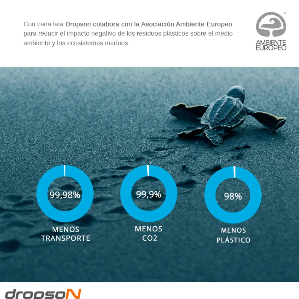 Online Andén Verde Canarias Pack Dropson Go Lata Filtrante y Botella