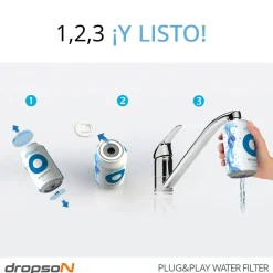 Online Andén Verde Canarias Pack Dropson Go Lata Filtrante y Botella