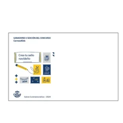 Clearance Pack filatélico CORREOS KIDS 2023 | Pack 8 TUSELLO NAVIDAD + regalo sobre pequeño