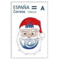 Clearance Pack filatélico CORREOS KIDS 2023 | Pack 8 TUSELLO NAVIDAD + regalo sobre pequeño