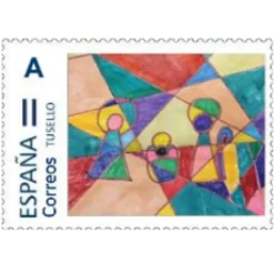 Clearance Pack filatélico CORREOS KIDS 2023 | Pack 8 TUSELLO NAVIDAD + regalo sobre pequeño