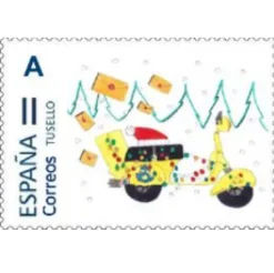 Clearance Pack filatélico CORREOS KIDS 2023 | Pack 8 TUSELLO NAVIDAD + regalo sobre pequeño