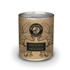 Pack 10 latitas minibar - Cocktail de anacardos y cacahuetes 5x60 g y Pistachos 5x36 g