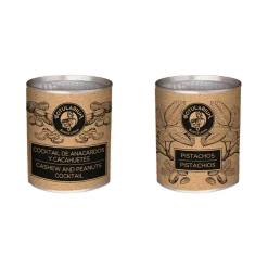 Pack 10 latitas minibar - Cocktail de anacardos y cacahuetes 5x60 g y Pistachos 5x36 g