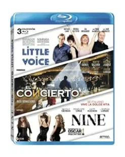 Best DVDTOTAL Pack: Little Voice + El Concierto + Nine [DVD] [office_product] [2014]