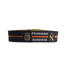 Discount PCMaes Pack pulseras escudo de la guardia Civil -Prohibido rendirse 10 unidades