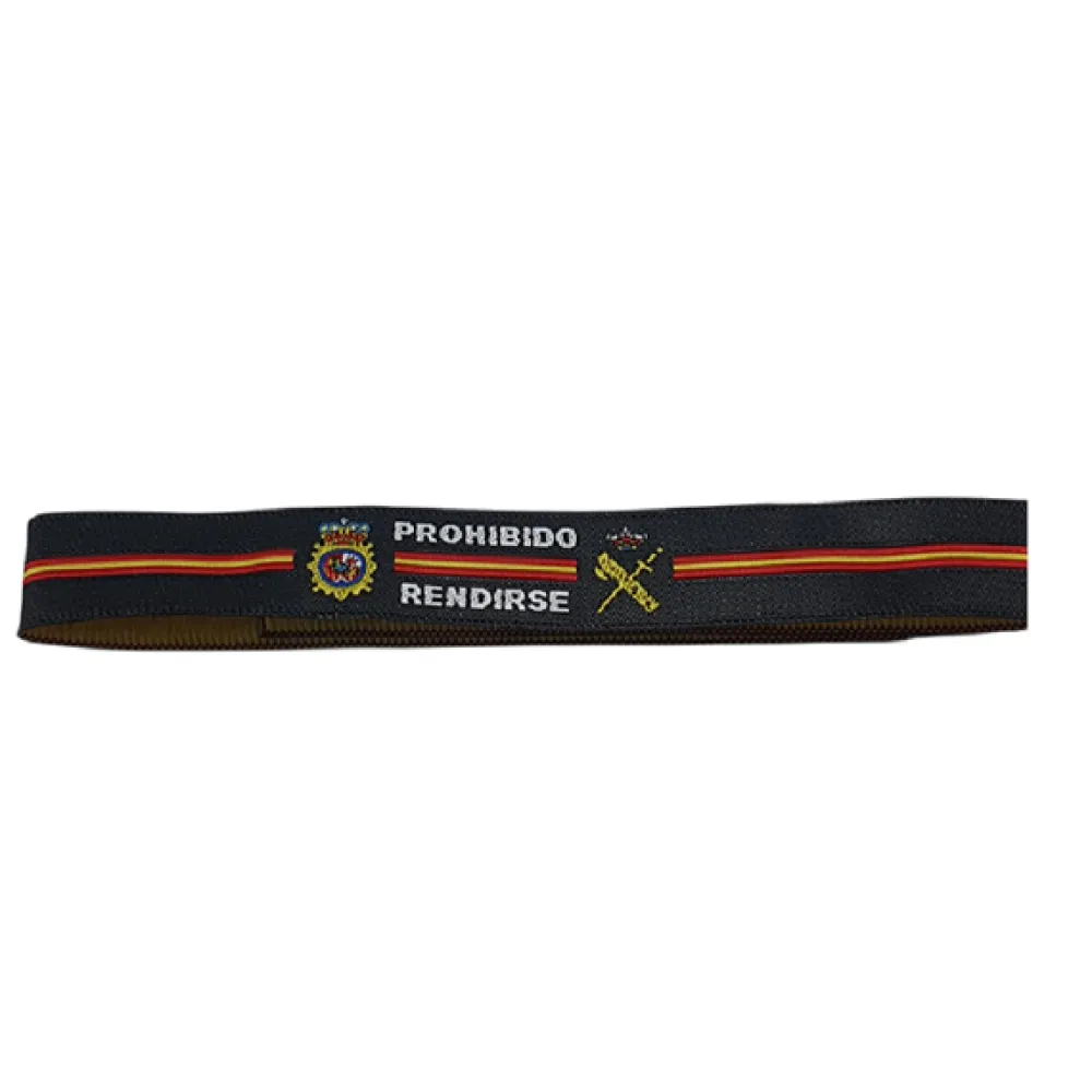 Discount PCMaes Pack pulseras escudo de la guardia Civil -Prohibido rendirse 10 unidades