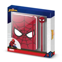 Pack Regalo Diario más Bolígrafo Marvel Spiderman