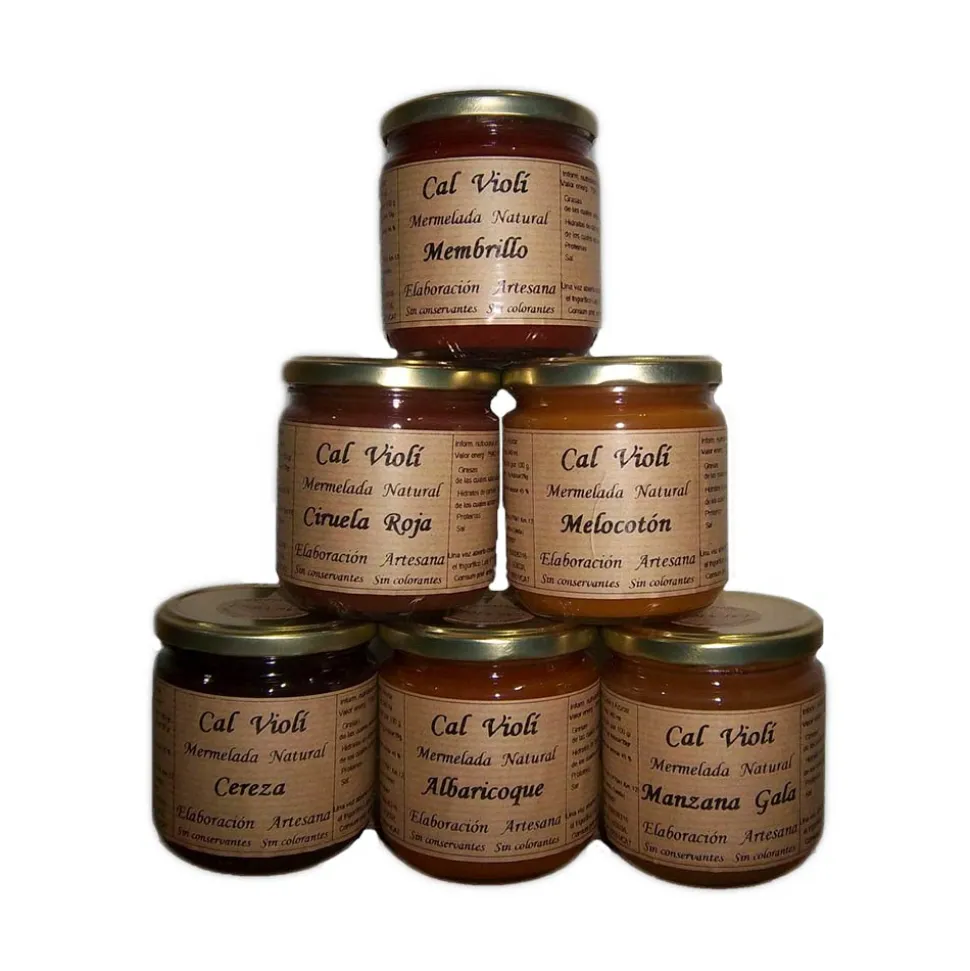 Pack tarros de mermeladas - 6x340 ml