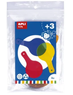 Outlet Apli Paletas transparentes de colores