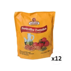 Panecillos tostados con tomate y orégano - 12 x 160 g