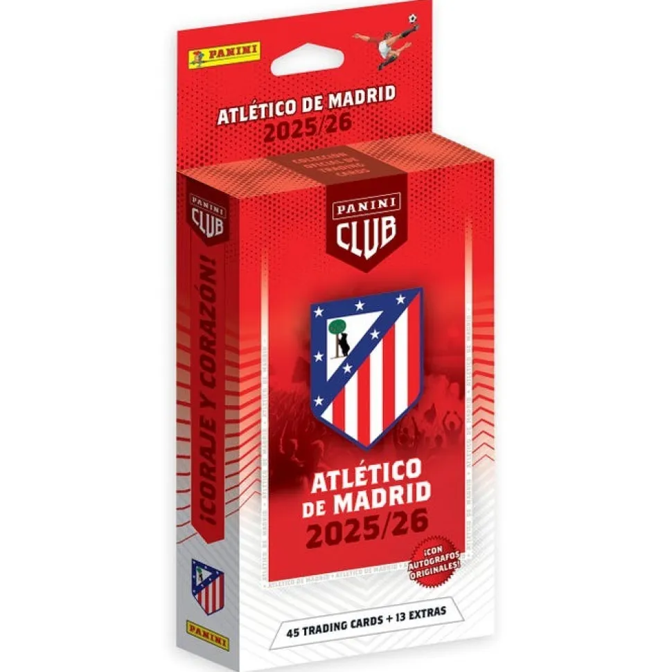 Panini Club Atlético de Madrid 2025/26 - Blíster Precintado Sin abrir - Colección Oficial Panini