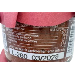 New La Conservera del Prepirineo Paté Vegetal de Olivas de Aragón con Cebolla - Pack 4 unidades