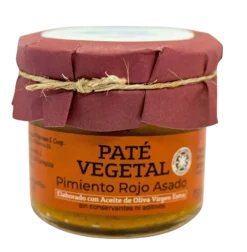 Hot La Conservera del Prepirineo Paté Vegetal de Pimiento rojo asado - Pack 4 unidades