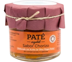 Paté Vegetal sabor Chorizo - Pack 4 unidades
