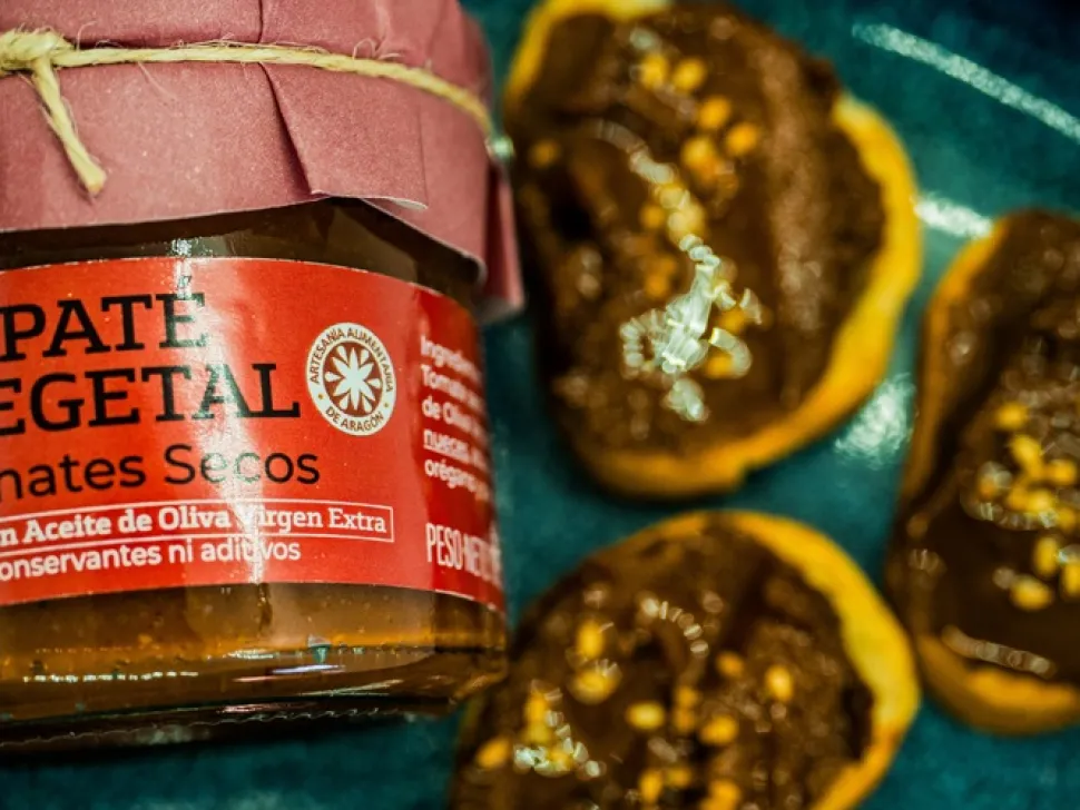 Paté Vegetal Tomates Secos - Pack 4 Unidades