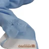 Clearance Odelutepa Pañuelo de seda natural Margen Azul 165x45 cm