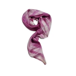 Pañuelo de seda natural modelo Hermes Petunia