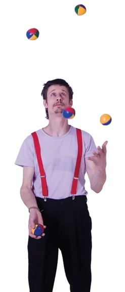 Pelotas de piel para malabares