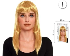 New Partilandia Peluca lisa rubia