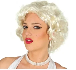 Best Fiestas Guirca Peluca Marilyn sex symbol