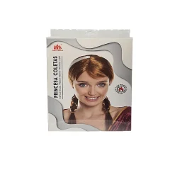 Discount Disfraces Lucero Peluca Princesa Coletas
