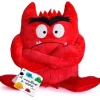 Peluche el monstruo de colores. Rojo. Rabia