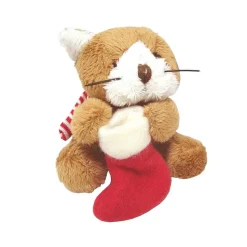 Peluche Pequeño Navidad Gato