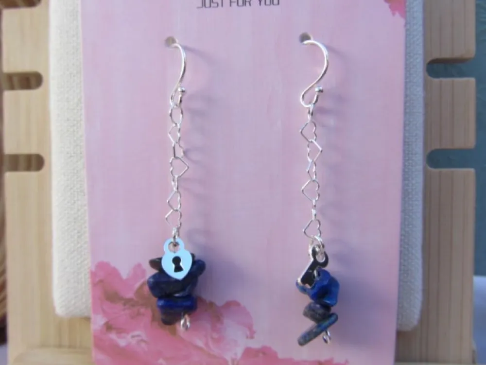 Hot Che Carino Art Pendientes Amor eterno