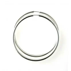 Online Pendientes Aro Gordo De Plata De Ley 55Mm Y 3Mm Grosor