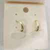 Sale Working House Pendientes bisutería dorado bolso corazón con brillo
