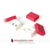 Pendientes Bola De Cristales Amarillos Y Plata De Ley 10 Mm.