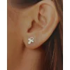 Sale Pendientes Cruz De La Vida De Plata