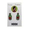 Pendientes de colgar botellas de sidra