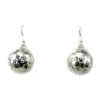 Discount Pendientes De Plata Bola 12 Mm. Con Talla Balon