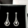 Pendientes De Plata Y Perlas Cultivadas Y Circonitas
