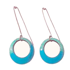 Pendientes esmaltados al Fuego