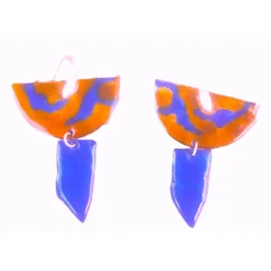 Pendientes esmaltados al Fuego