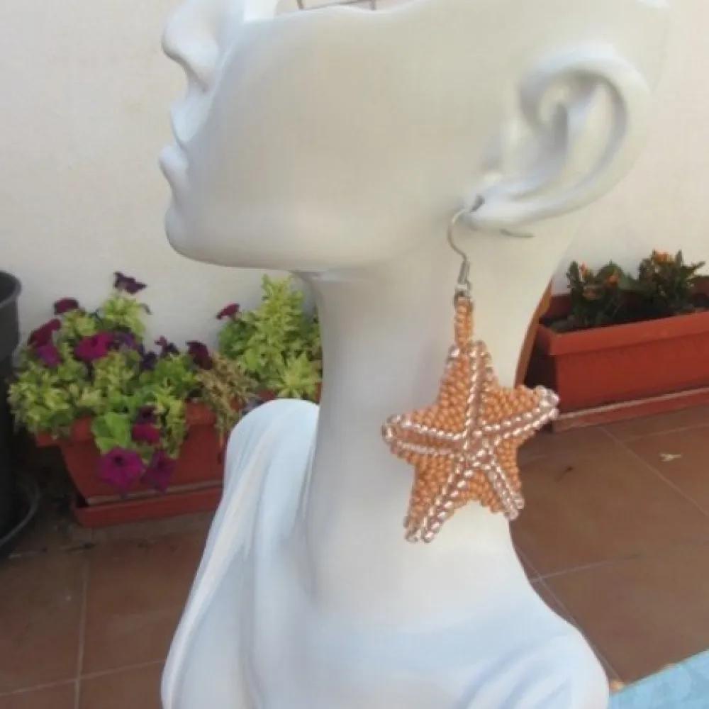 Clearance Che Carino Art Pendientes estrella de mar