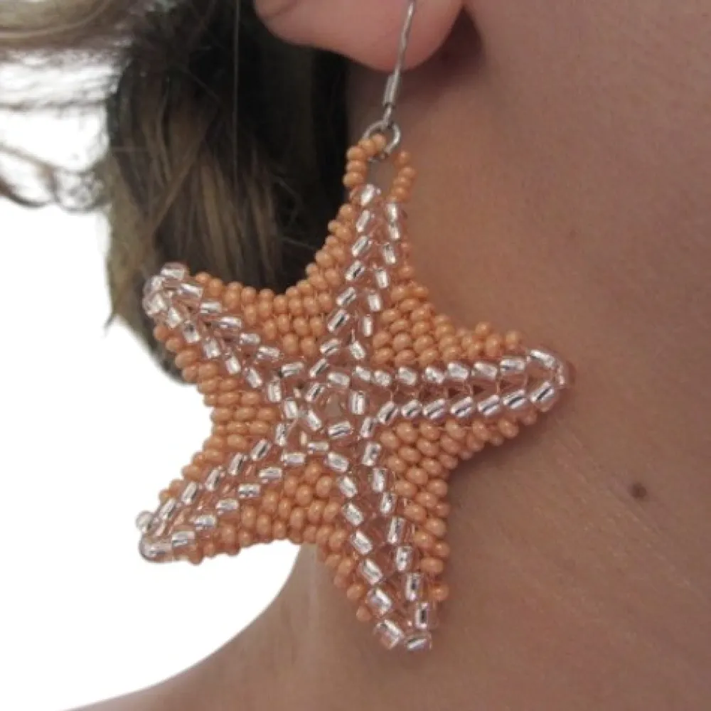 Clearance Che Carino Art Pendientes estrella de mar