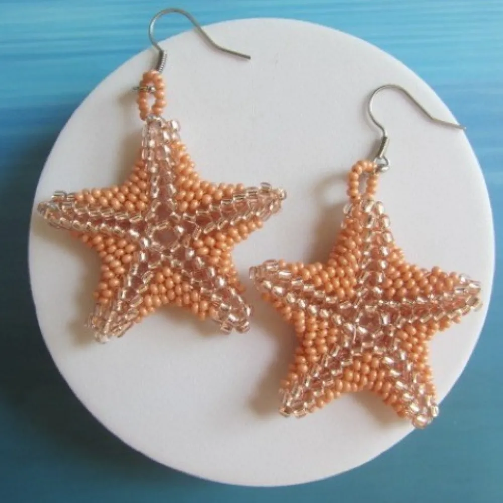 Clearance Che Carino Art Pendientes estrella de mar