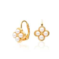 Outlet Omar Joyas Rommy Pendientes Flor de perla