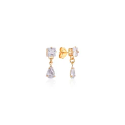 New Omar Joyas Rommy Pendientes Gota de rocío