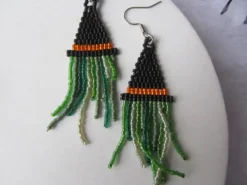 Online Che Carino Art Pendientes Halloween sombrero de bruja