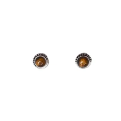 New Thaiba Pendientes ojo de tigre
