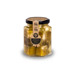 Outlet Botularium Pepinillos rellenos de bonito y queso (pack de 2 unidades de 250g)